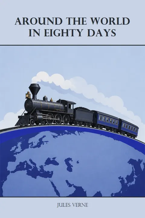 Cover of Around the World in Eighty Days
