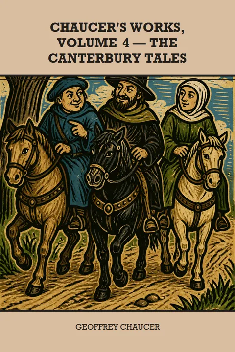 Cover of Chaucer's Works, Volume 4 — The Canterbury Tales