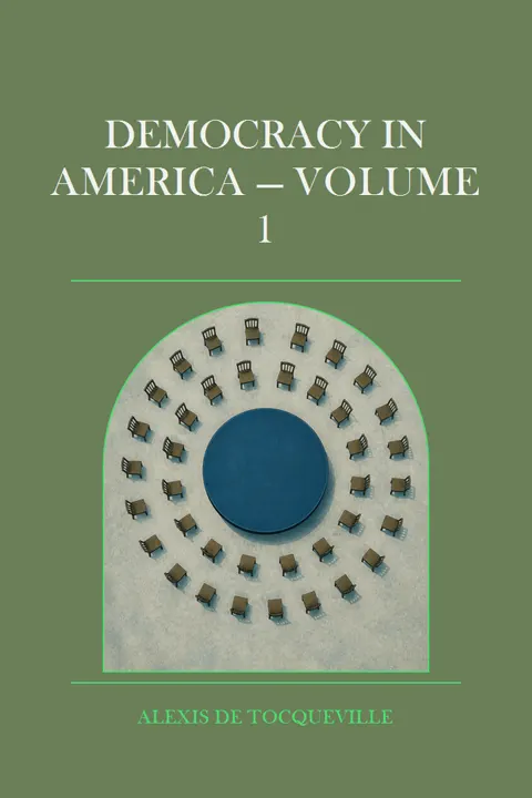 Cover of Democracy in America — Volume 1