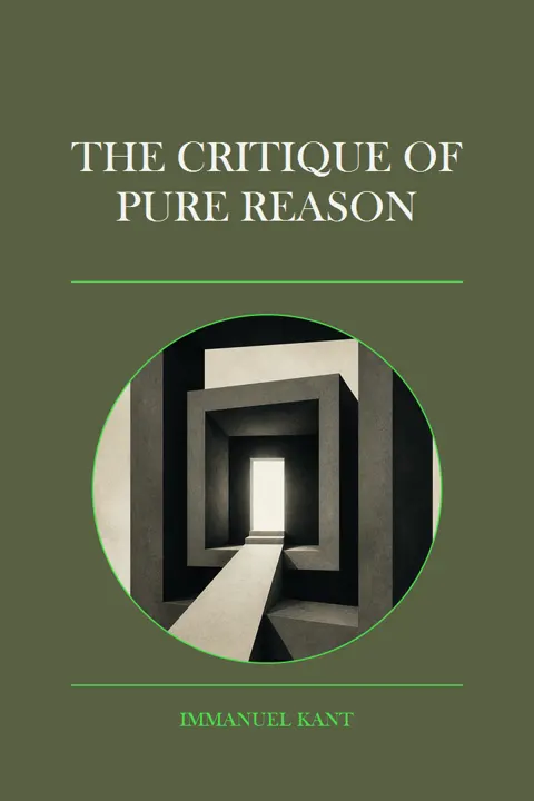 Cover of The Critique of Pure Reason