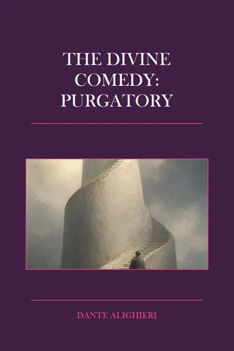 Cover of The Divine Comedy by Dante, Illustrated, Purgatory, Complete