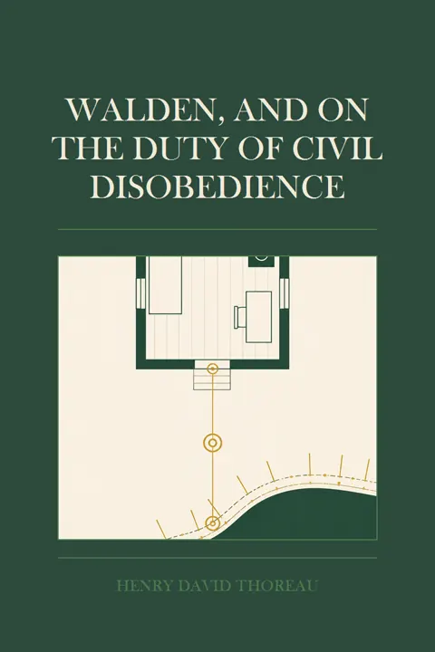 Cover of Walden, and On The Duty Of Civil Disobedience